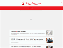 Tablet Screenshot of kadinim.net